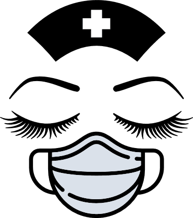 nurse-with-face-mask-pandemic-covid-free-svg-file-SvgHeart.Com
