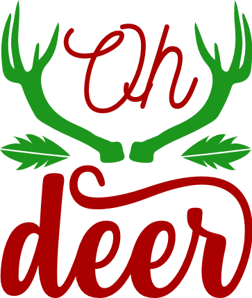 oh-deer-antlers-christmas-free-svg-file-SvgHeart.Com