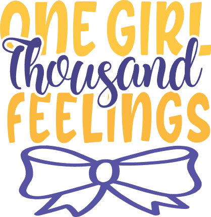 one-girl-thousand-feelings-bow-baby-girl-free-svg-file-SvgHeart.Com