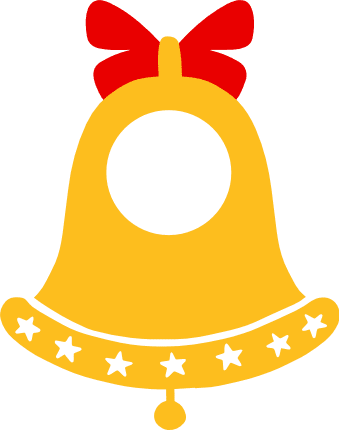 ornamental-bell-with-bow-monogram-frame-christmas-free-svg-file-SvgHeart.Com