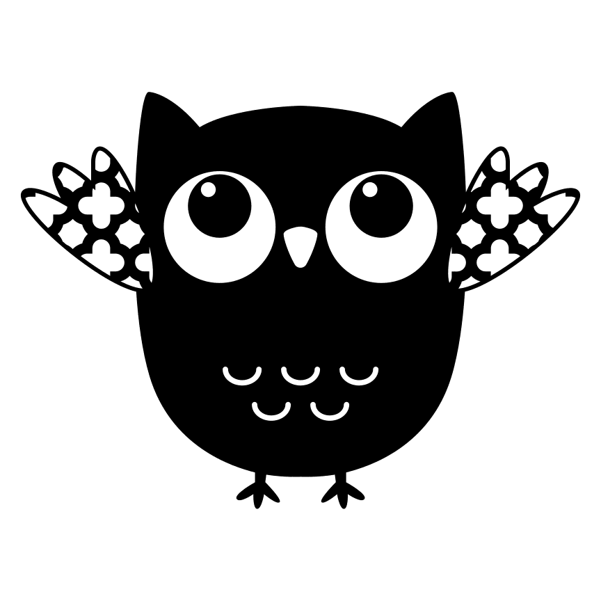 owl-with-outsretched-wings-baby-halloween-free-svg-file-SvgHeart.Com