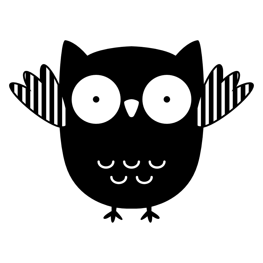 owl-with-wide-open-eyes-silhouette-free-svg-file-SvgHeart.Com
