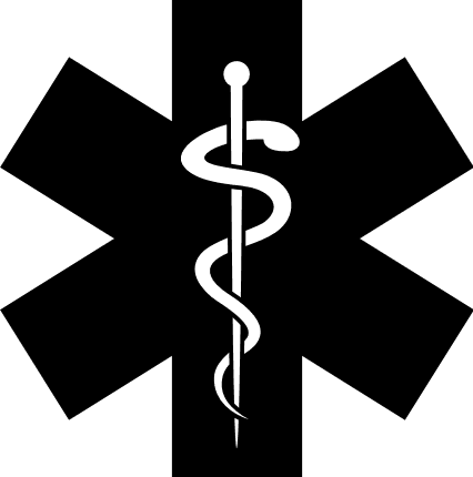 paramedic-star-of-life-symbol-free-svg-file-SvgHeart.Com