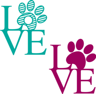 paw-love-sign-dog-lover-free-svg-file-SvgHeart.Com