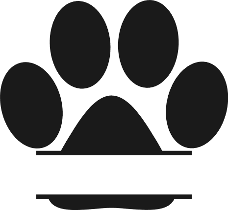 paw-split-text-frame-dog-free-svg-file-SvgHeart.Com