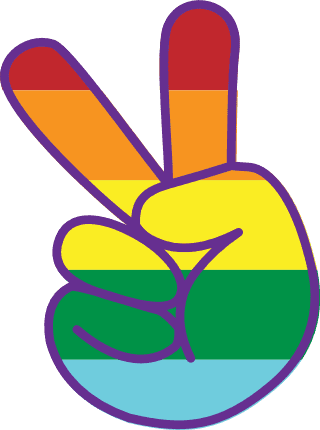 peace-hand-victory-lgbt-pride-free-svg-file-SvgHeart.Com