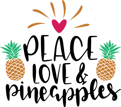peace-love-and-pineapples-summer-vacation-free-svg-file-SvgHeart.Com