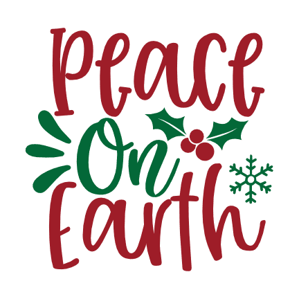 peace-on-earth-christmas-free-svg-file-SvgHeart.Com