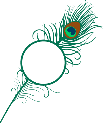 peacock-feather-monogram-decorative-free-svg-file-SvgHeart.Com