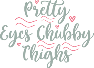 pretty-eyes-chubby-thighs-baby-free-svg-file-SvgHeart.Com