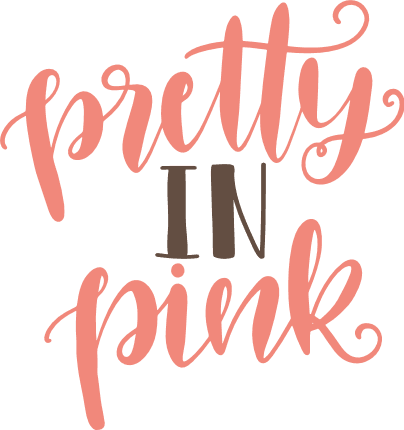 pretty in pink, baby girl free svg file - SVG Heart