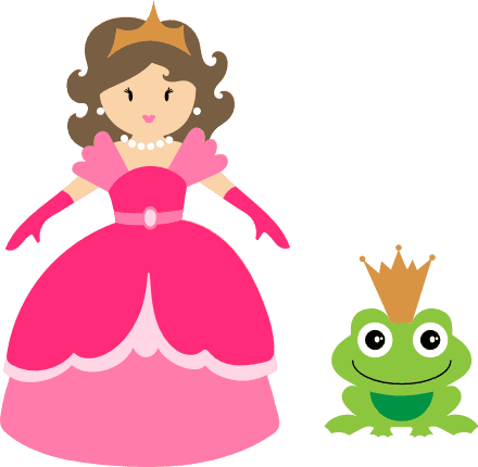 The Princess and the Frog Clip Art