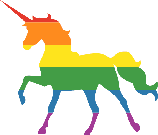 rainbow-unicorn-lgbt-pride-fantasy-animal-free-svg-file-SvgHeart.Com