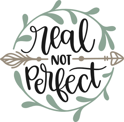 real-not-perfect-laurel-wreath-with-arrow-motivational-free-svg-file-SvgHeart.Com