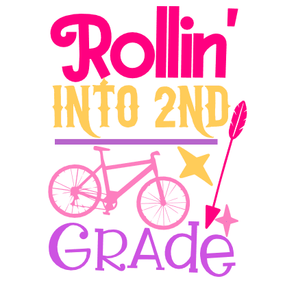 rollin-into-2nd-grade-funny-school-free-svg-file-SvgHeart.Com