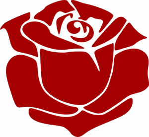 Rose Bloom, Flowers - free svg file for members - SVG Heart