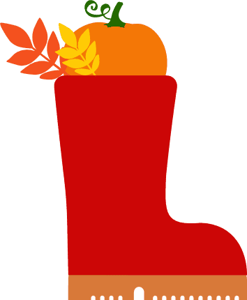 rubber-boots-with-pumpkin-fall-decoration-free-svg-file-SvgHeart.Com
