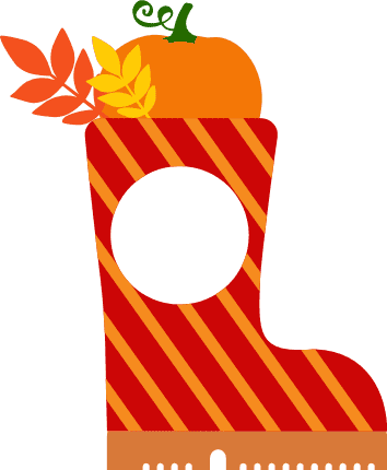 rubber-boots-with-pumpkin-monogram-frame-fall-decoration-free-svg-file-SvgHeart.Com