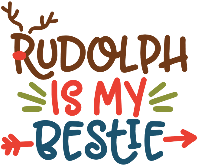 rudolph-is-my-bestie-free-svg-file-SvgHeart.Com