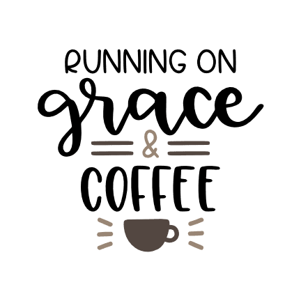 running-on-grace-and-coffee-funny-free-svg-file-SvgHeart.Com