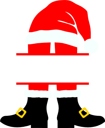 santa-dress-split-text-frame-christmas-free-svg-file-SvgHeart.Com