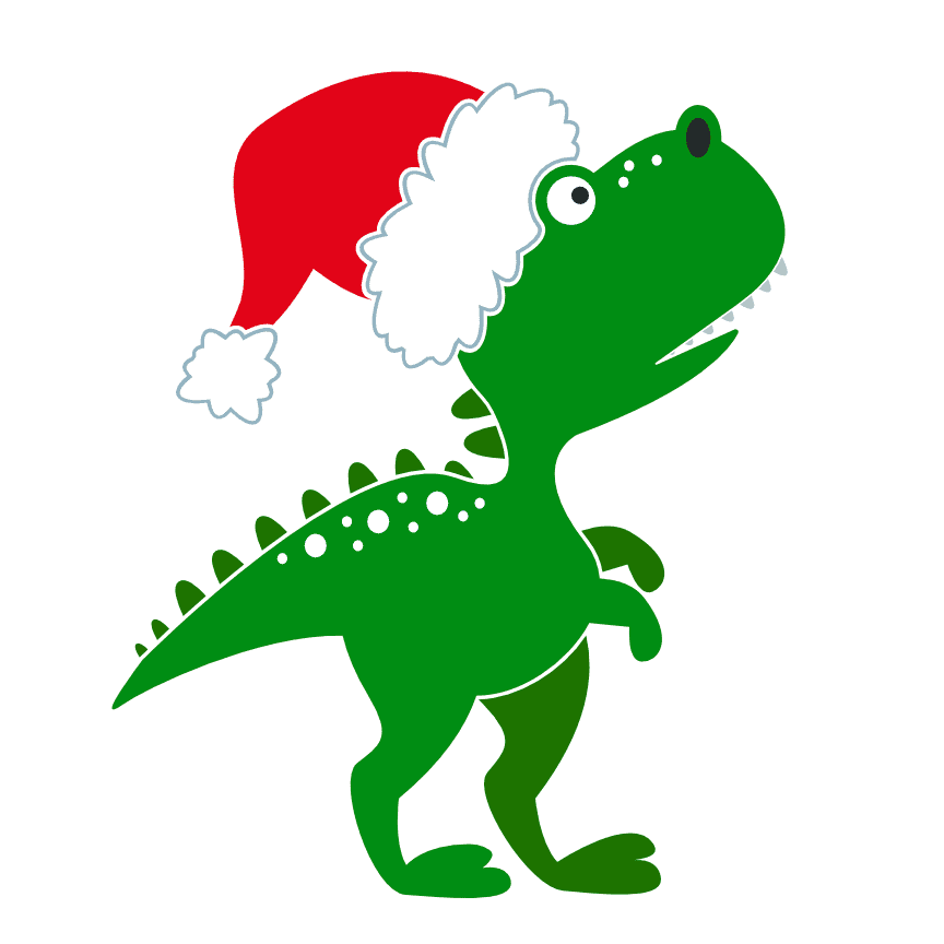 santa-saurus-dinosaur-funny-christmas-free-svg-file-SvgHeart.Com