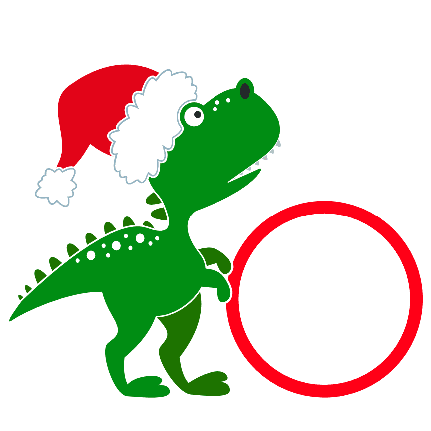 santa-saurus-monogram-funny-christmas-free-svg-file-SvgHeart.Com