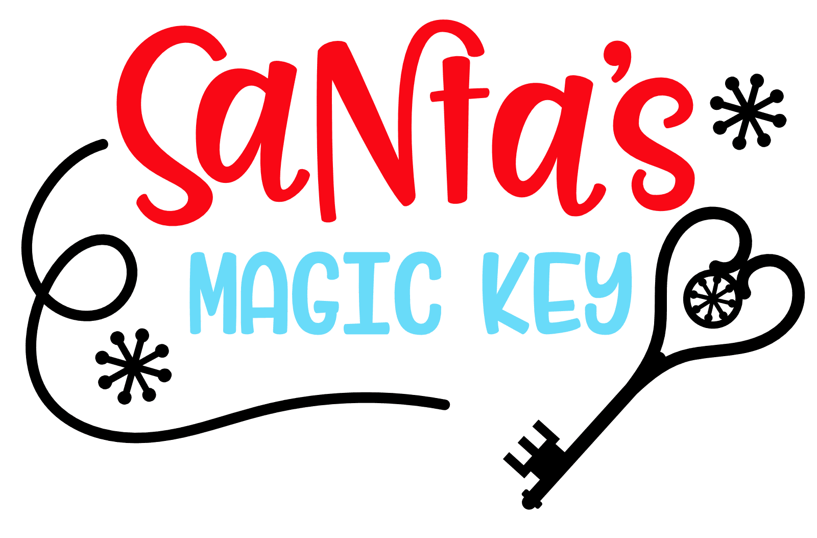 santas-magic-key-christmas-free-svg-file-SvgHeart.Com