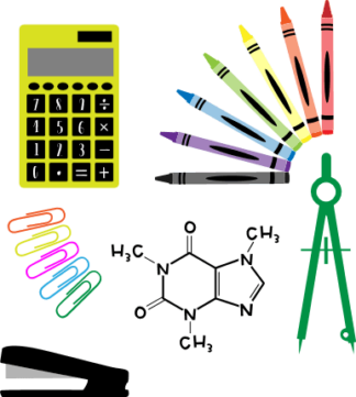 school-bundle-calculator-crayons-paper-clips-stapler-free-svg-file-SvgHeart.Com