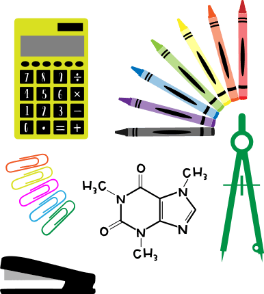 school-bundle-calculator-crayons-paper-clips-stapler-free-svg-file-SvgHeart.Com