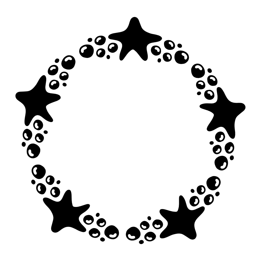 sea-shell-circle-monogram-beach-nautical-free-svg-file-SvgHeart.Com