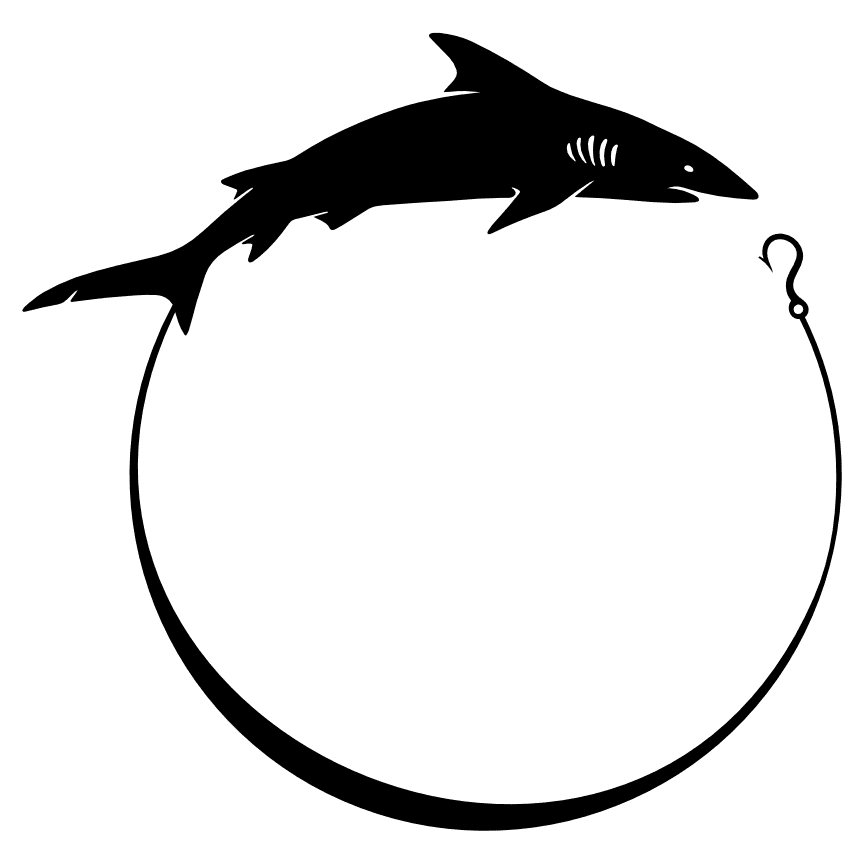 shark-on-hook-circle-monogram-frame-fishing-free-svg-file-SvgHeart.Com