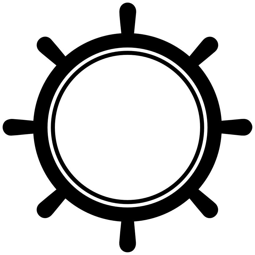 Ship Wheel SVG PNG, Symbol Anchor, Ship Wheel Vector, Cricut