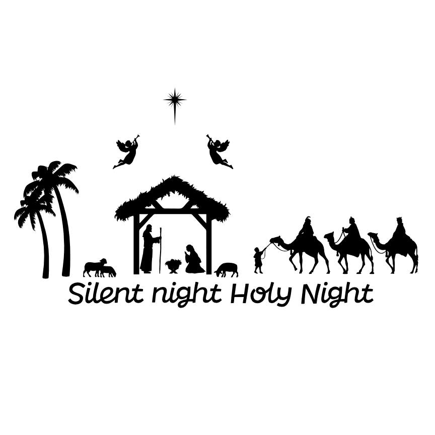 silents-night-holy-night-christmas-bethlehem-free-svg-file-SvgHeart.Com