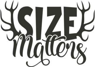 size-matters-antlers-hunting-hunter-free-svg-file-SvgHeart.Com