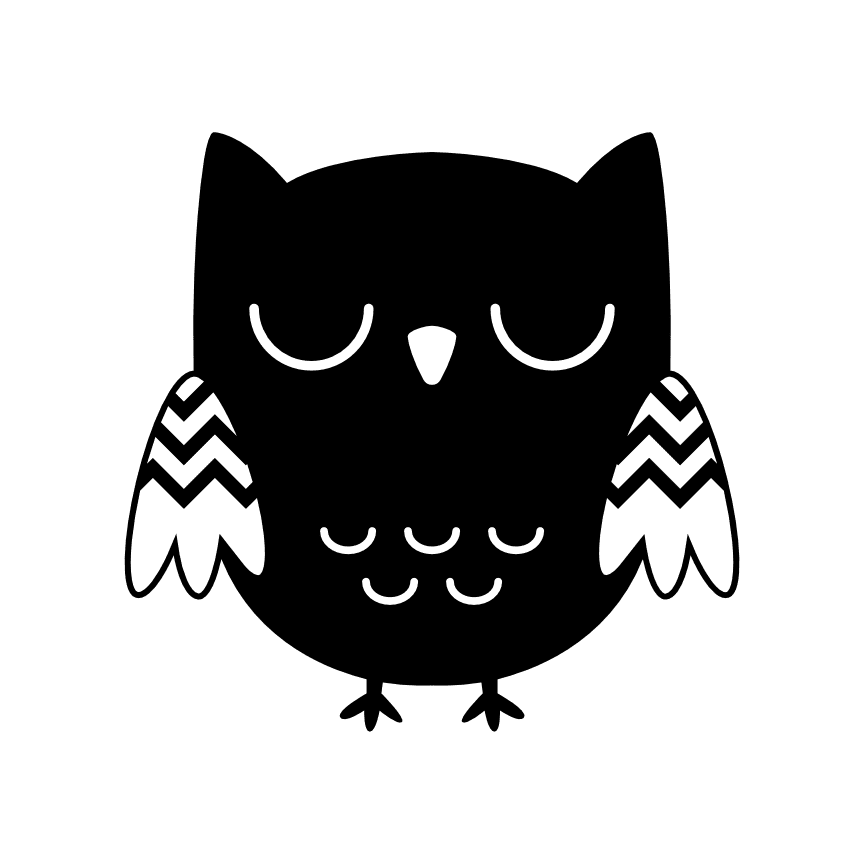 sleeping-owl-halloween-free-svg-file-SvgHeart.Com