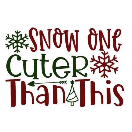 snow-one-cuter-than-this-christmas-free-svg-file-SvgHeart.Com