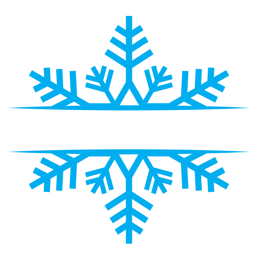 snow-snowflakes-split-monogram-christmas-free-svg-file-SvgHeart.Com
