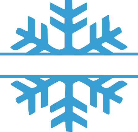 snowflake-split-text-frame-winter-free-svg-file-SvgHeart.Com