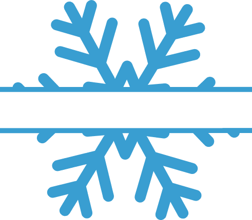 snowflake-split-text-frame-winter-free-svg-file-SvgHeart.Com