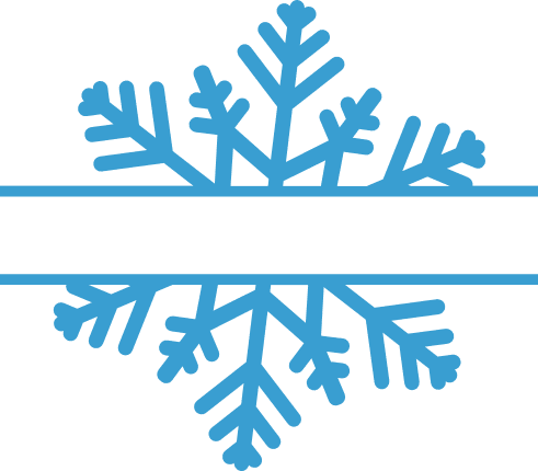 snowflake-split-text-frame-winter-free-svg-file-SvgHeart.Com