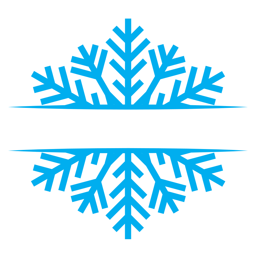 snowflakes-split-text-monogram-winter-season-free-svg-file-SvgHeart.Com