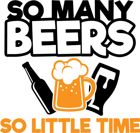 so-many-beers-so-little-time-glass-and-bottles-drinking-free-svg-file-SvgHeart.Com