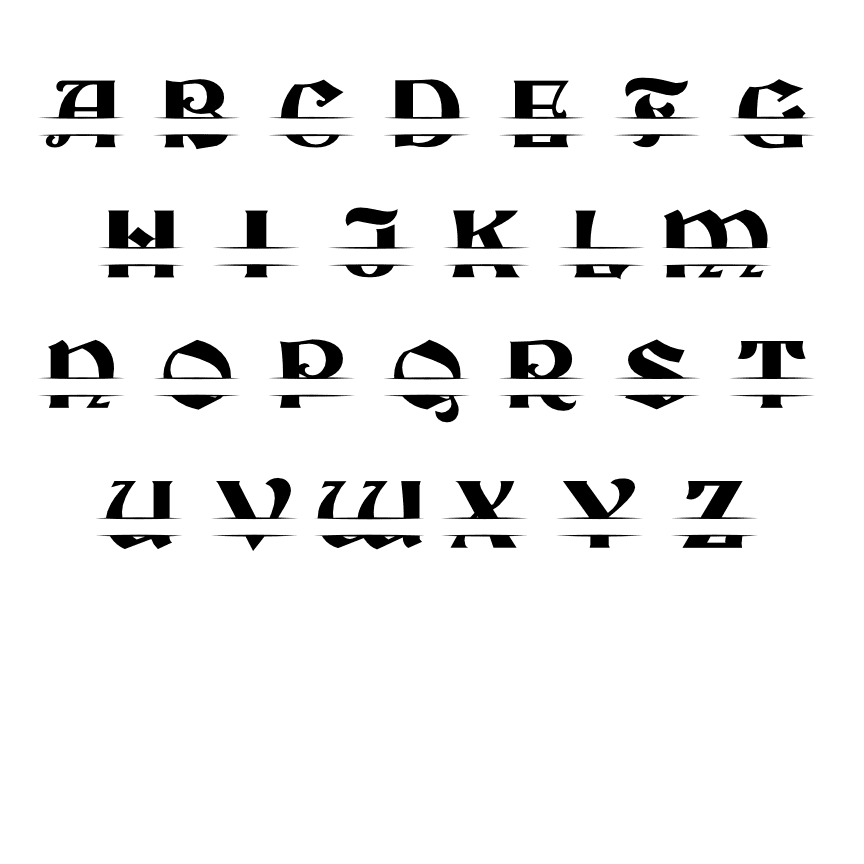 split-monogram-alphabet-font-old-style-letters-free-svg-files-SvgHeart.Com