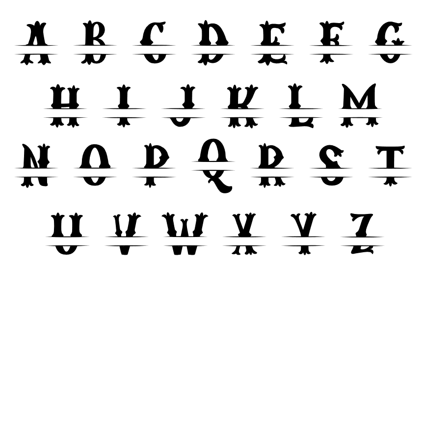 split-monogram-alphabet-letters-font-free-svg-files-SvgHeart.Com