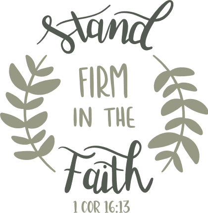 stand-firm-in-the-faith-laurel-wreath-cor-1613-bible-verse-free-svg-file-SvgHeart.Com