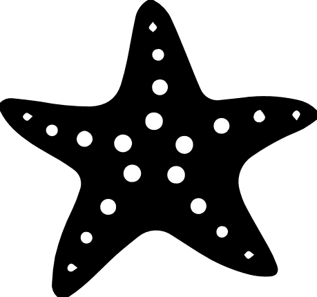 star-fish-silhouette-beach-sea-ocean-free-svg-file-SvgHeart.Com