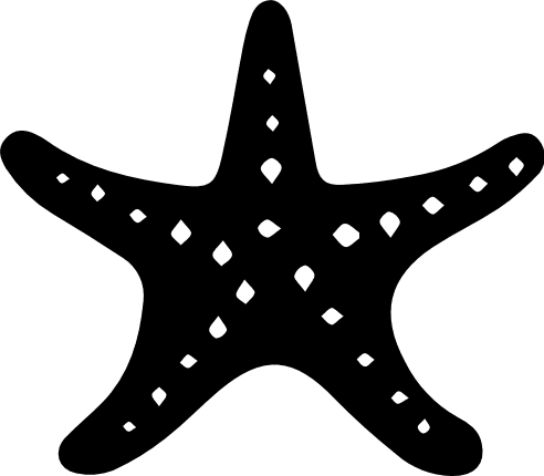 star-fish-silhouette-sea-beach-ocean-free-svg-file-SvgHeart.Com