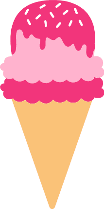 strawberry-scope-ice-cream-with-cone-summer-free-svg-file-SvgHeart.Com