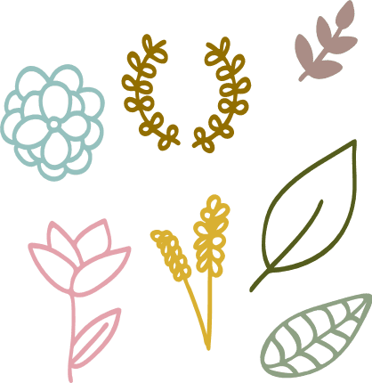 summer-elements-laurel-wreath-leaves-free-svg-file-SvgHeart.Com